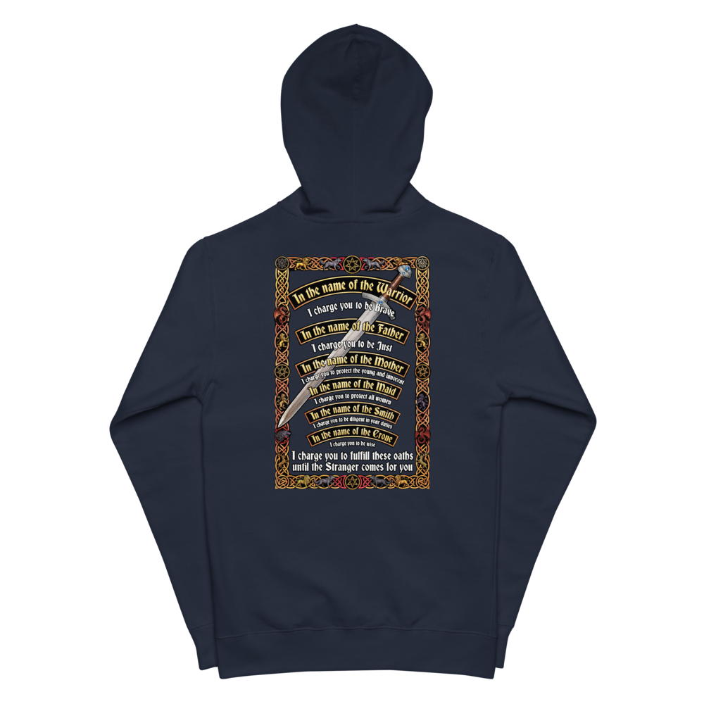 A Knight's Charge Zip Hoodie