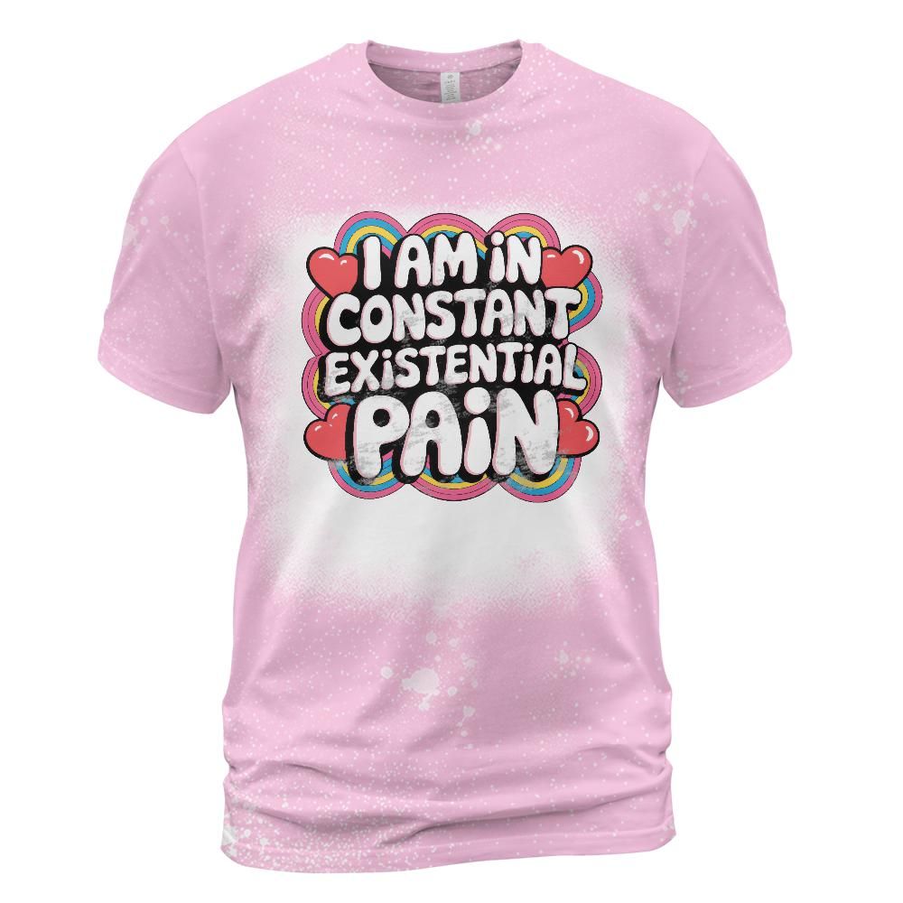 Existential Pain Bleached T-Shirt