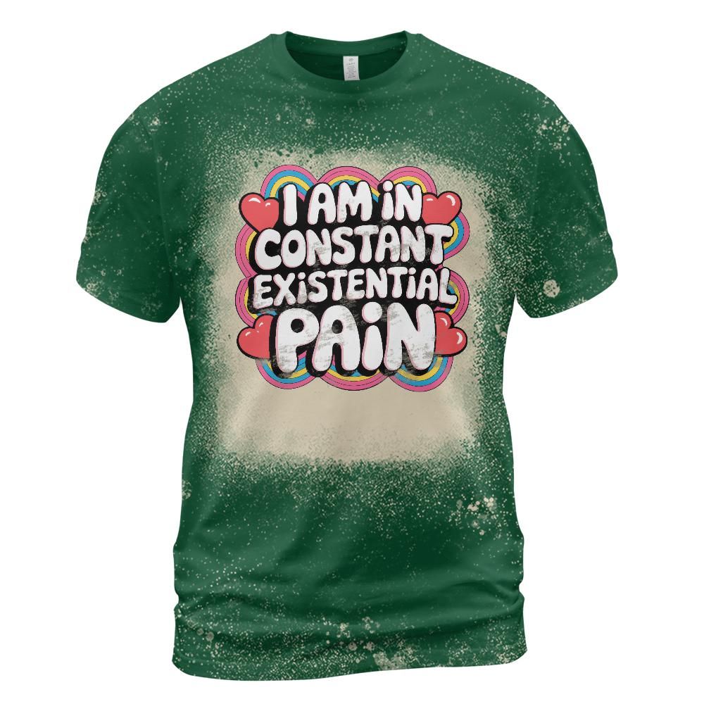Existential Pain Bleached T-Shirt