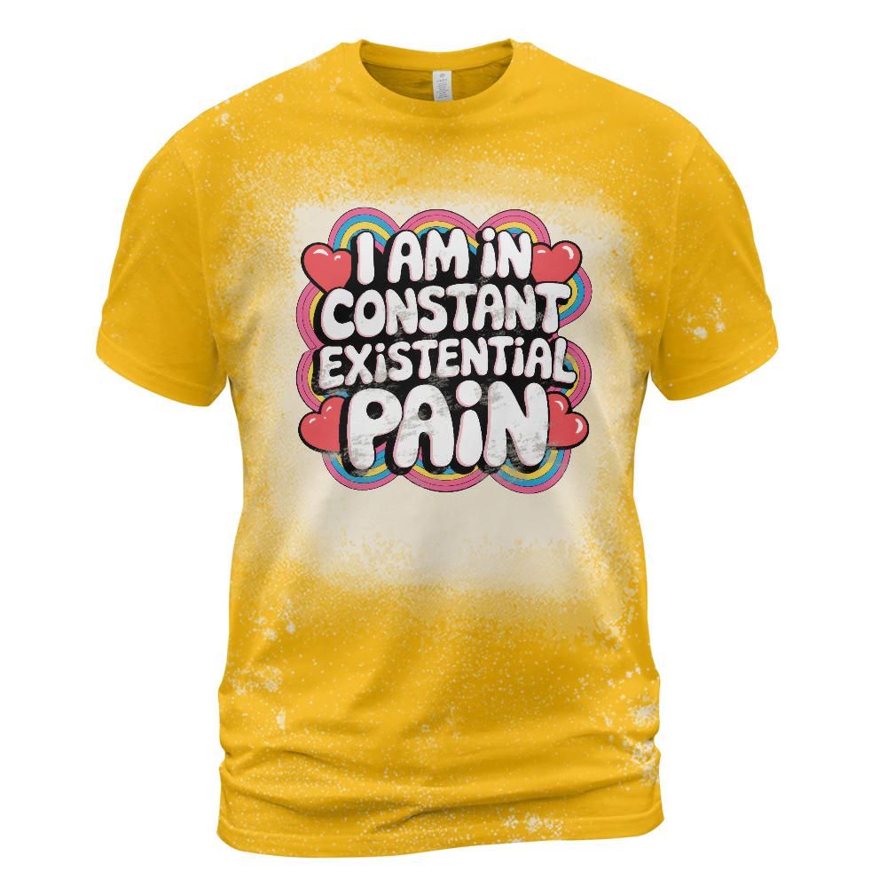 Existential Pain Bleached T-Shirt