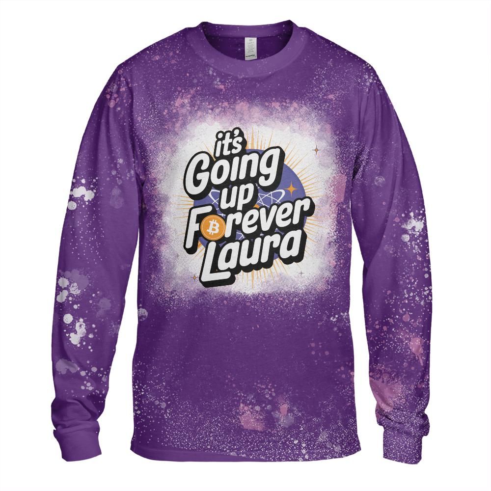 Laura Bleached Long Sleeve T-Shirt