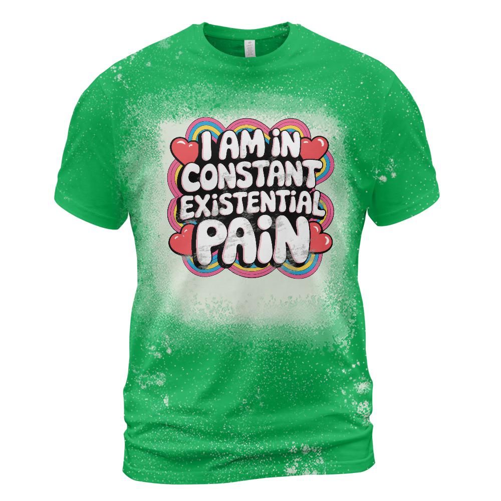 Existential Pain Bleached T-Shirt