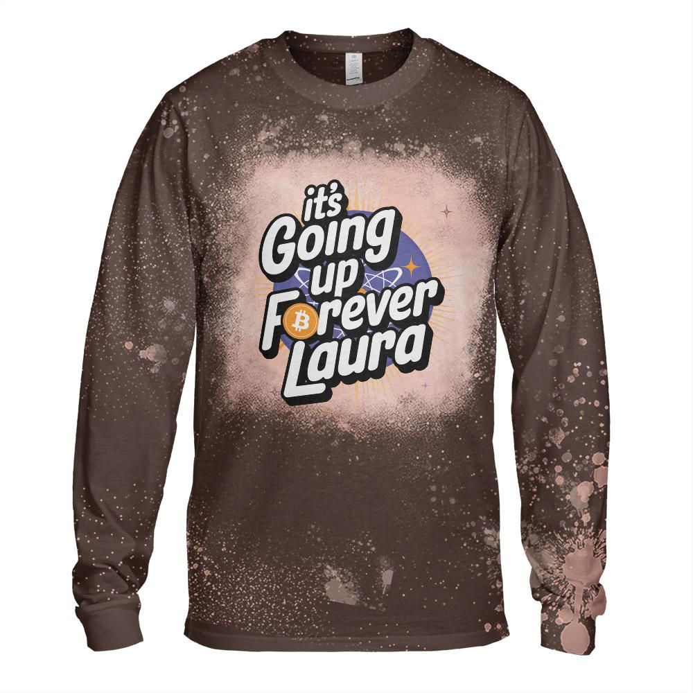 Laura Bleached Long Sleeve T-Shirt