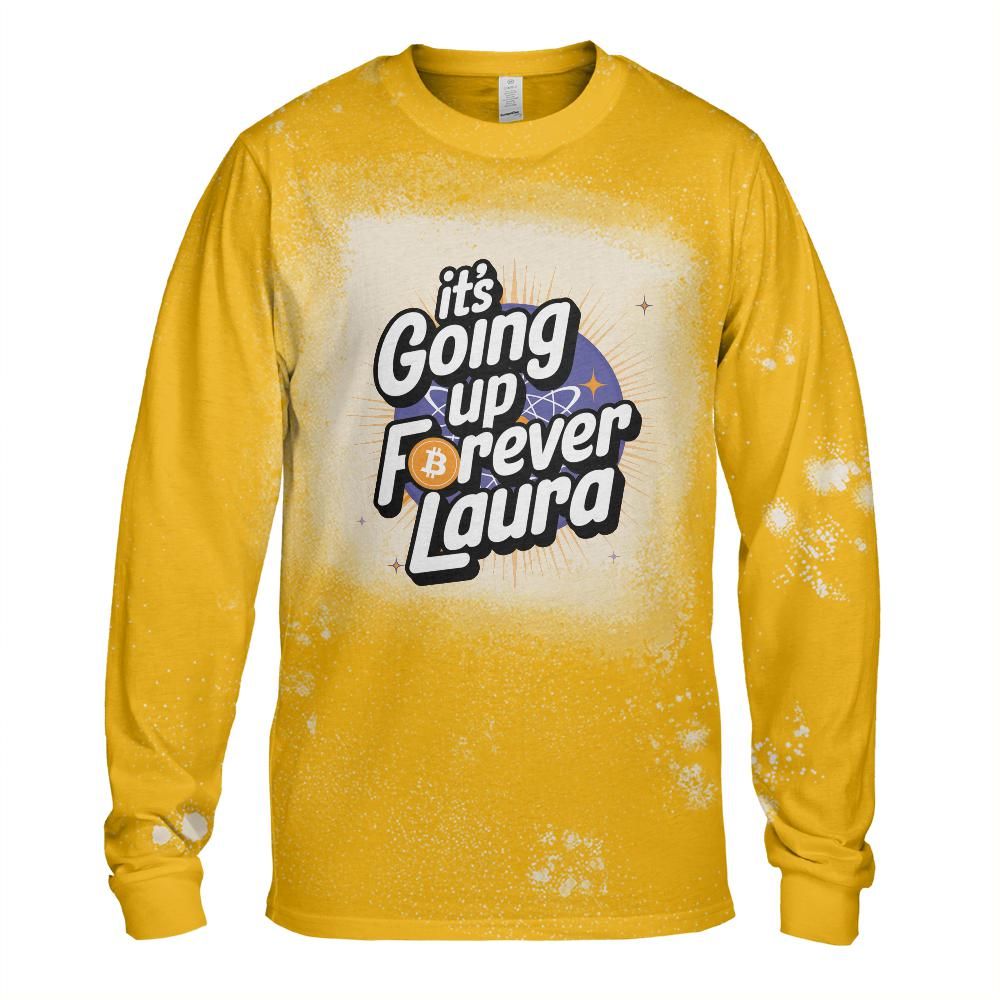 Laura Bleached Long Sleeve T-Shirt