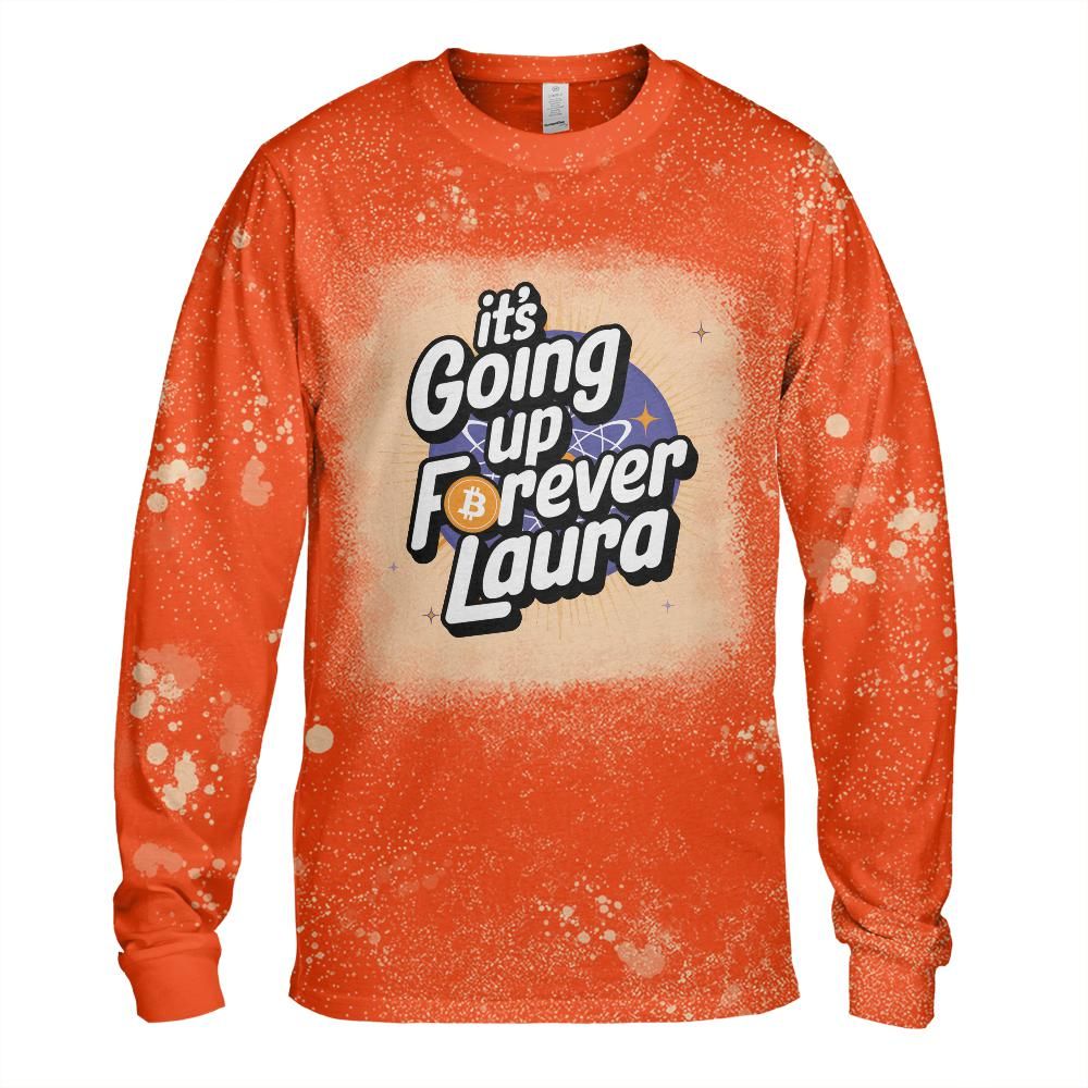Laura Bleached Long Sleeve T-Shirt