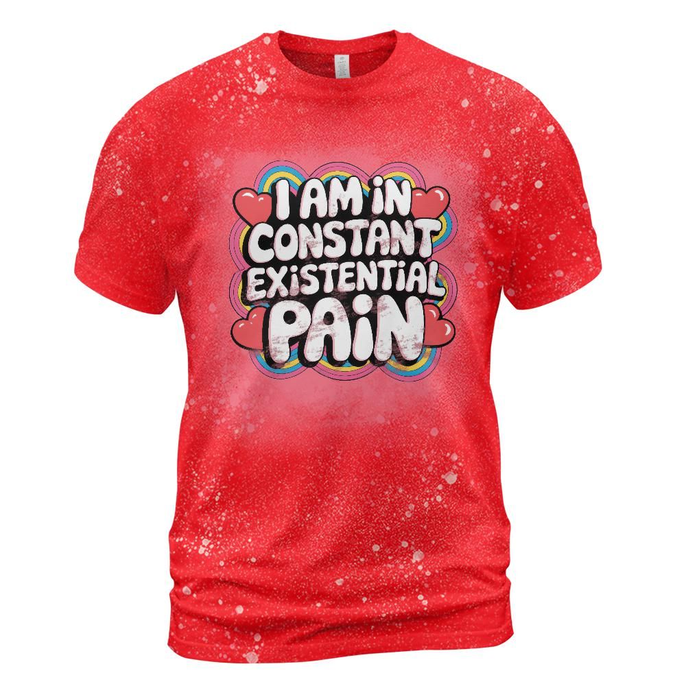 Existential Pain Bleached T-Shirt