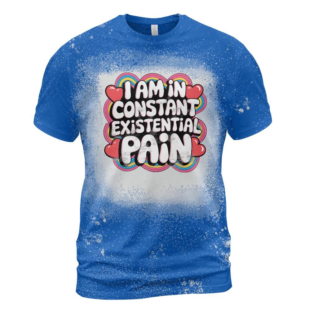Existential Pain Bleached T-Shirt