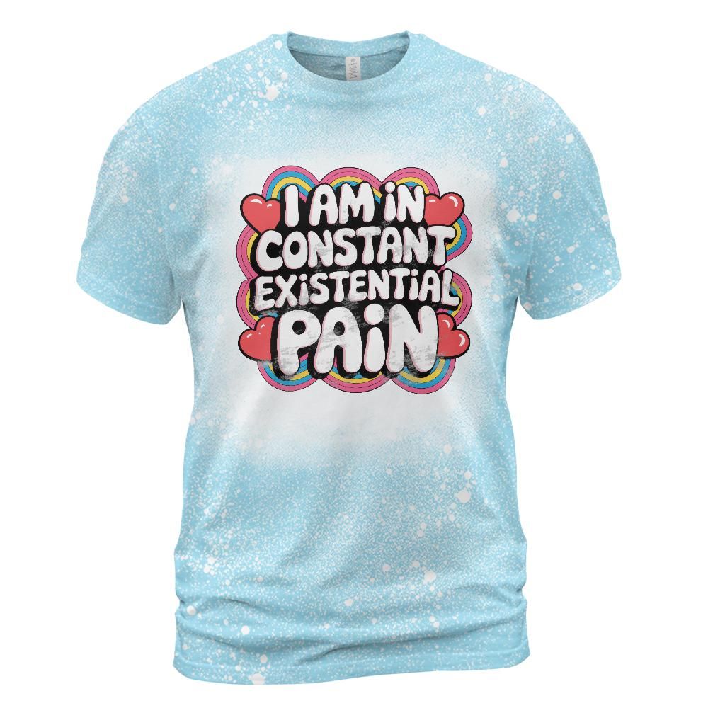 Existential Pain Bleached T-Shirt