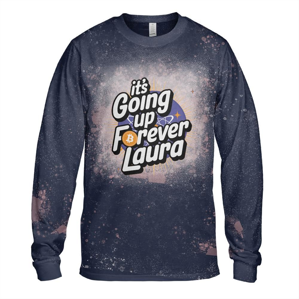 Laura Bleached Long Sleeve T-Shirt