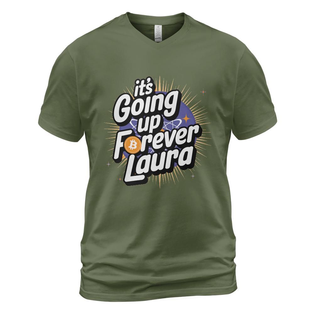Laura V-neck Cotton T-shirt